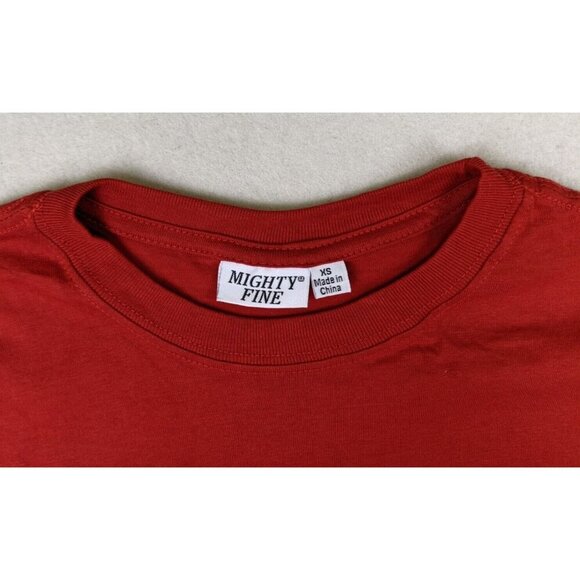 WOMEN'S CHRISTMAS PAJAMA SET - MIGHTY FINE - CROP TOP & PANTS - SIZE XS - Picture 5 of 13